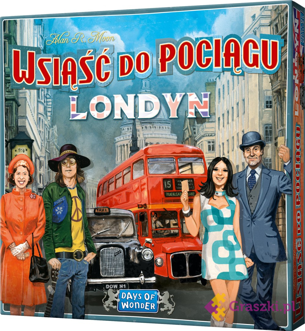 Wsiąść do pociągu Londyn // darmowa dostawa od 249.99 zł // wysyłka do 24 godzin! // odbiór osobisty w Opolu